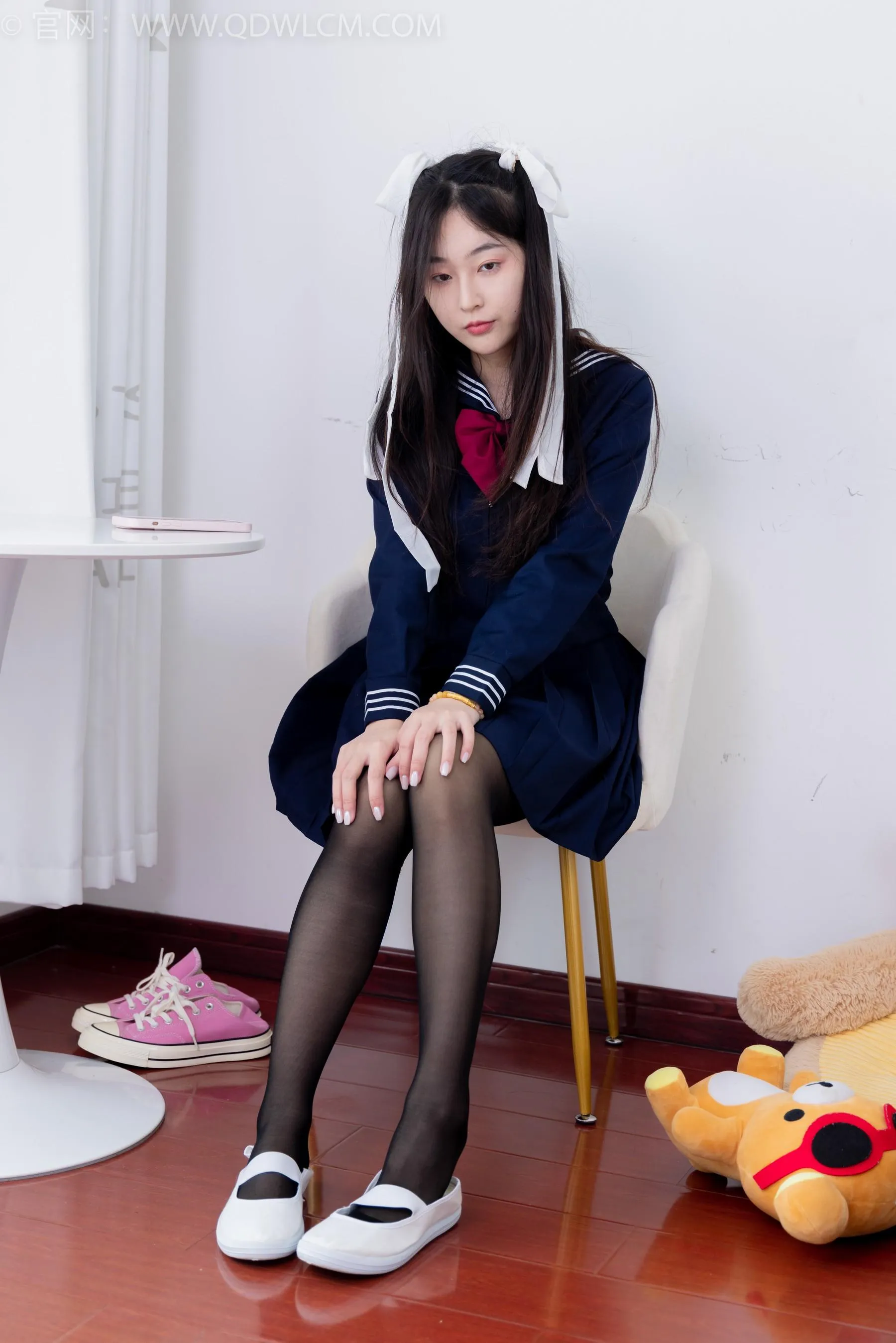 物恋传媒 NO.1544 美兔-学院少女 [151P]插图3